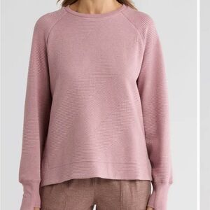 Balance Collection Mauve Pink Sweater